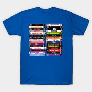 Cult Movies VHS Stacks T-Shirt